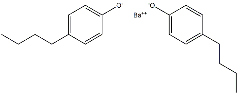 Barium bis(4-butylphenolate) Structure