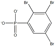 2,3,5-Tribromophenylphosphonate 结构式