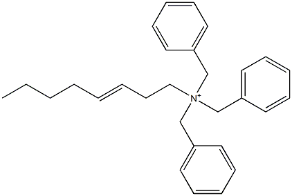 (3-Octenyl)tribenzylaminium