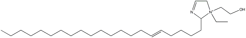 1-Ethyl-2-(5-henicosenyl)-1-(2-hydroxyethyl)-3-imidazoline-1-ium,,结构式