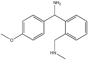 2-[(Amino)(4-methoxyphenyl)methyl]-N-methylbenzenemethanamine