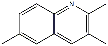 2,3,6-Trimethylquinoline Structure