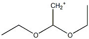 1,1-Diethoxyethylium,,结构式