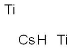Dititanium cesium Struktur