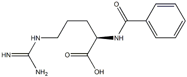 (2R)-2-(Benzoylamino)-5-guanidinopentanoic acid Structure