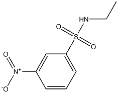 3-ニトロ-N-エチルベンゼンスルホンアミド 化学構造式