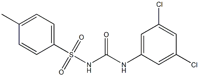 1-(3,5-Dichlorophenyl)-3-(4-methylphenylsulfonyl)urea Structure