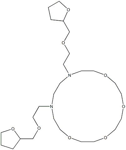 N,N'-Bis[2-[[(tetrahydrofuran)-2-yl]methoxy]ethyl]-N,N'-(3,6,9,12-tetraoxatetradecane-1,14-diyl)ethane-1,2-diamine Structure