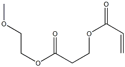 3-(Acryloyloxy)propionic acid 2-methoxyethyl ester Structure