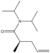 [R,(-)]-N,N-Diisopropyl-2-methyl-4-pentenamide Structure