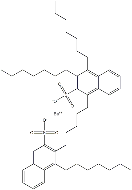 Bis(3,4-diheptyl-2-naphthalenesulfonic acid)barium salt