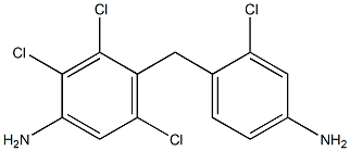 4-[(4-Amino-2-chlorophenyl)methyl]-2,3,5-trichloroaniline