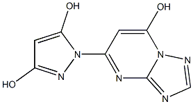 5-(3,5-Dihydroxy-1H-pyrazol-1-yl)-7-hydroxy[1,2,4]triazolo[1,5-a]pyrimidine