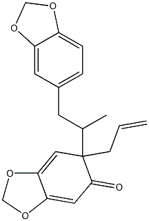 6-[2-(1,3-Benzodioxol-5-yl)-1-methylethyl]-6-(2-propenyl)-1,3-benzodioxol-5(6H)-one