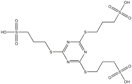 3,3',3''-[1,3,5-Triazine-2,4,6-triyltris(thio)]tris[1-propanesulfonic acid]|