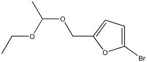 5-Bromo-2-[(1-ethoxyethoxy)methyl]furan Structure