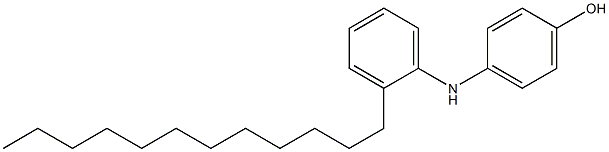 2'-Dodecyl[iminobisbenzen]-4-ol Structure