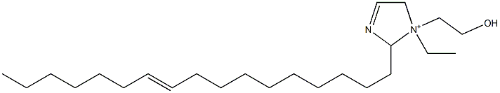 1-Ethyl-2-(10-heptadecenyl)-1-(2-hydroxyethyl)-3-imidazoline-1-ium