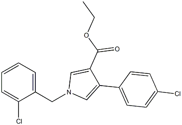 1-(2-Chlorobenzyl)-4-(4-chlorophenyl)-1H-pyrrole-3-carboxylic acid ethyl ester