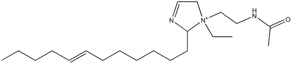  1-[2-(Acetylamino)ethyl]-2-(7-dodecenyl)-1-ethyl-3-imidazoline-1-ium