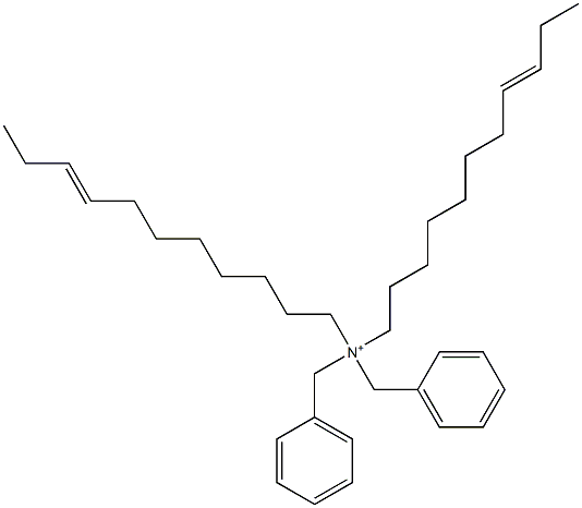 Di(8-undecenyl)dibenzylaminium 结构式