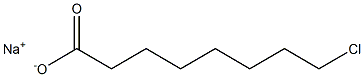 8-Chlorooctanoic acid sodium salt Structure