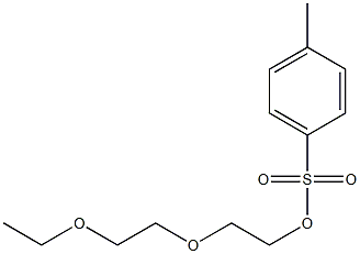 4-Methylbenzenesulfonic acid 2-(2-ethoxyethoxy)ethyl ester Struktur