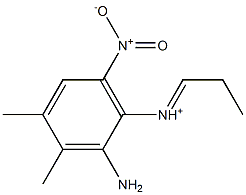 N-(2-Amino-3,4-dimethyl-6-nitrophenyl)-1-propaniminium