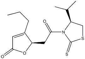 (5R)-5-[[(4S)-4-Isopropyl-2-thioxothiazolidin-3-yl]carbonylmethyl]-4-propylfuran-2(5H)-one|