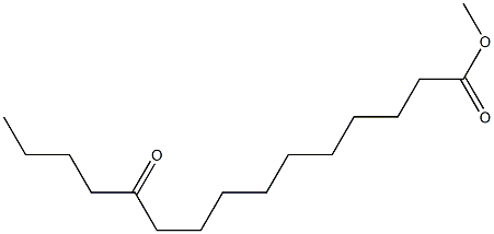 11-Oxopentadecanoic acid methyl ester Structure