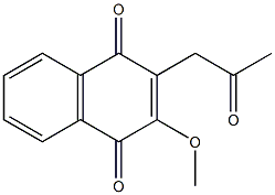  3-Methoxy-2-acetonyl-1,4-naphthoquinone