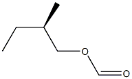 (-)-Formic acid (R)-2-methylbutyl ester,,结构式