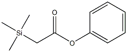  (Trimethylsilyl)acetic acid phenyl ester