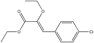 (Z)-3-(4-Chlorophenyl)-2-ethoxyacrylic acid ethyl ester