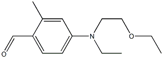 4-[N-Ethyl-N-(2-ethoxyethyl)amino]-2-methylbenzaldehyde Structure