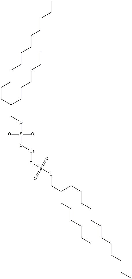 Bis(2-hexyltetradecyloxysulfonyloxy)calcium|