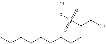 2-Hydroxydodecane-3-sulfonic acid sodium salt