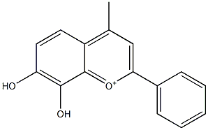  7,8-Dihydroxy-4-methyl-2-(phenyl)-1-benzopyrylium