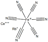 Rubidium cerium(III) hexacyanoferrate(II)