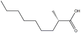 (S)-2-Methylnonanoic acid 结构式
