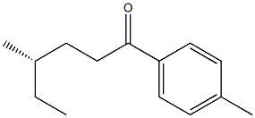 [S,(+)]-1-(4-Methylphenyl)-4-methyl-1-hexanone