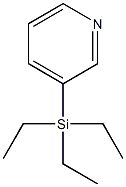 3-(Triethylsilyl)pyridine 结构式