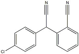  (2-Cyanophenyl)(4-chlorophenyl)acetonitrile