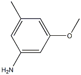 3-Methyl-5-methoxyaniline Struktur