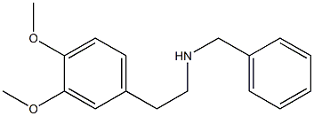 N-Benzyl-3,4-dimethoxyphenethylamine Structure