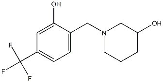 5-(Trifluoromethyl)-2-[(3-hydroxypiperidin-1-yl)methyl]phenol