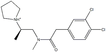  1-[(R)-2-[N-(3,4-Dichlorophenylacetyl)-N-methylamino]-1-methylethyl]pyrrolidinium