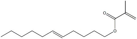 Methacrylic acid (5-undecenyl) ester Struktur