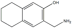 3-Aminomethyl-5,6,7,8-tetrahydro-2-naphthol Structure