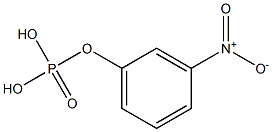 りん酸O-(3-ニトロフェニル) 化学構造式